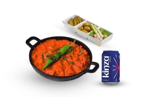 قلاية بندورة و كينزا