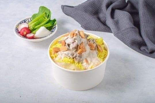 منسف لحم بالكاسة