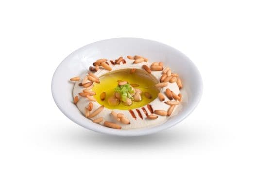 حمص مع صنوبر