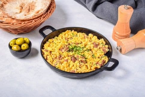 قلاية بطاطا مع البيض