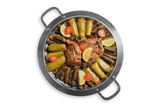 صينية كوسا و ورق عنب